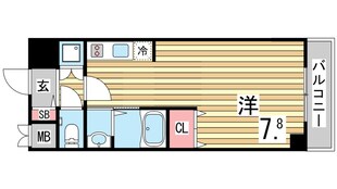 Ｓ－ＦＯＲＴ神戸小河通の物件間取画像